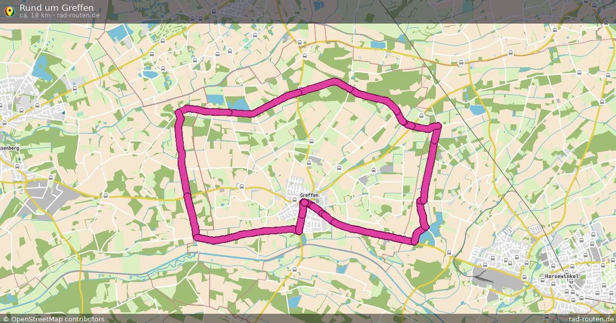 Rund um Greffen – Fernradroute auf Rad-Routen.de