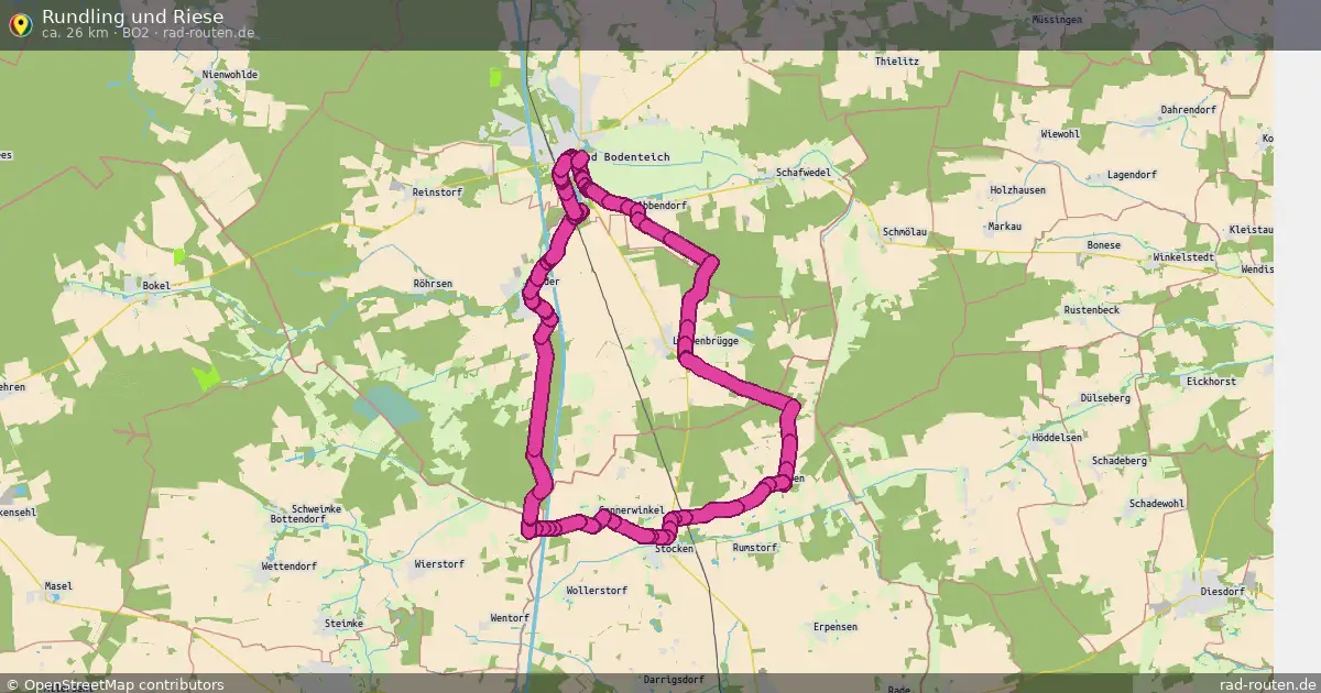 Rundling und Riese (BO2) – Fernradroute auf Rad-Routen.de