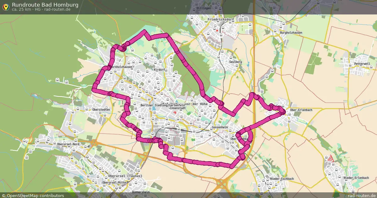 Rundroute Bad Homburg