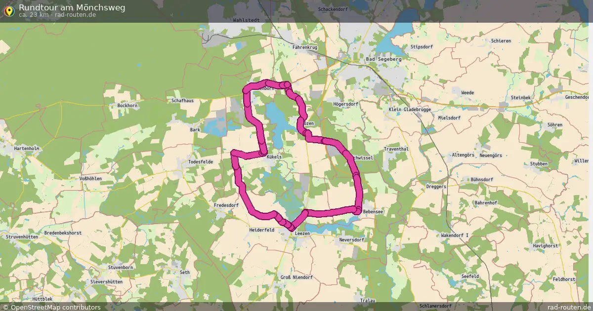 Rundtour am Mönchsweg