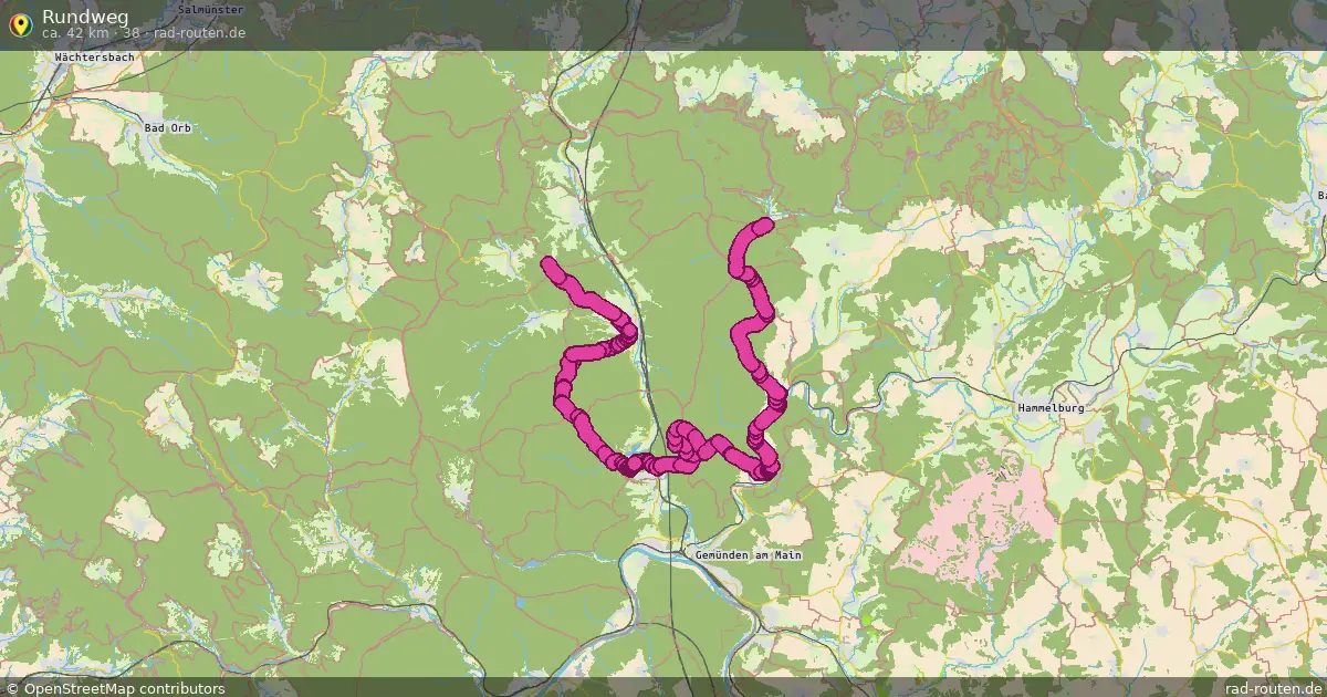 Rundweg (38) – Fernradroute auf Rad-Routen.de