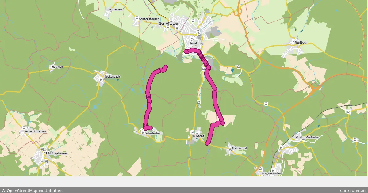RW3 – Fernradroute auf Rad-Routen.de