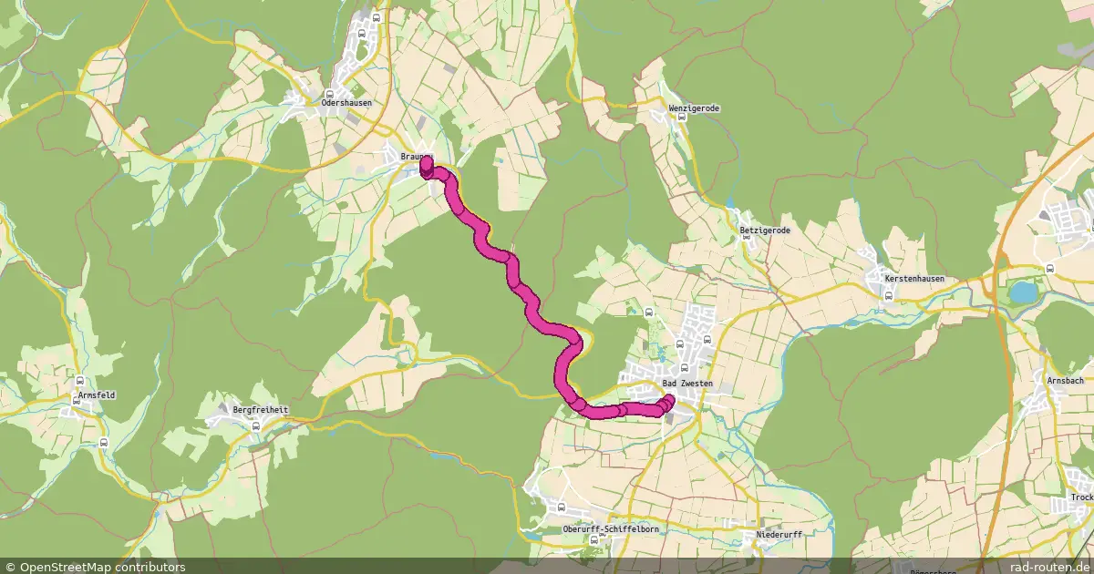 RZ 6 – Fernradroute auf Rad-Routen.de