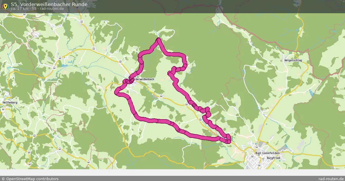 S5, Vorderweißenbacher Runde
