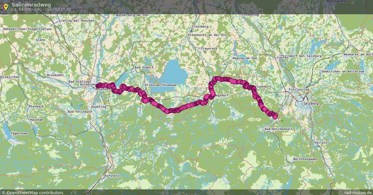 Salinenradweg (Sal) – Fernradroute auf Rad-Routen.de