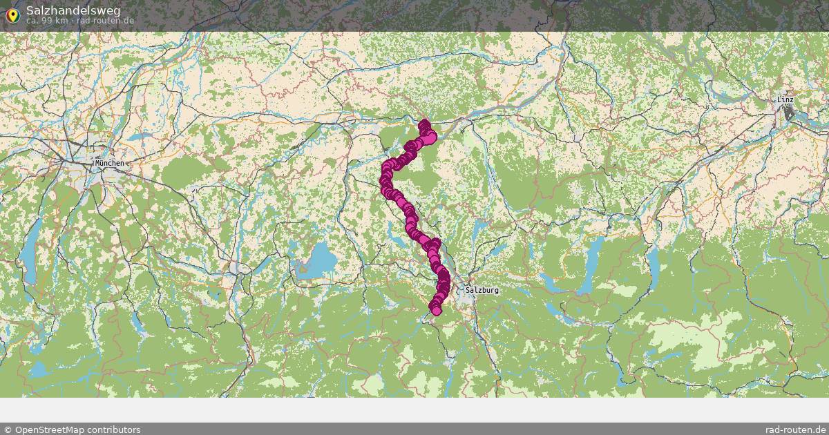 Salzhandelsweg – Fernradroute auf Rad-Routen.de
