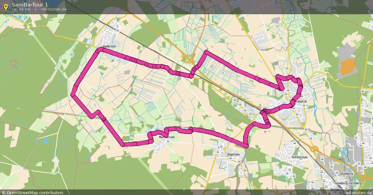 SamBa-Tour 1 (1) – Fernradroute auf Rad-Routen.de