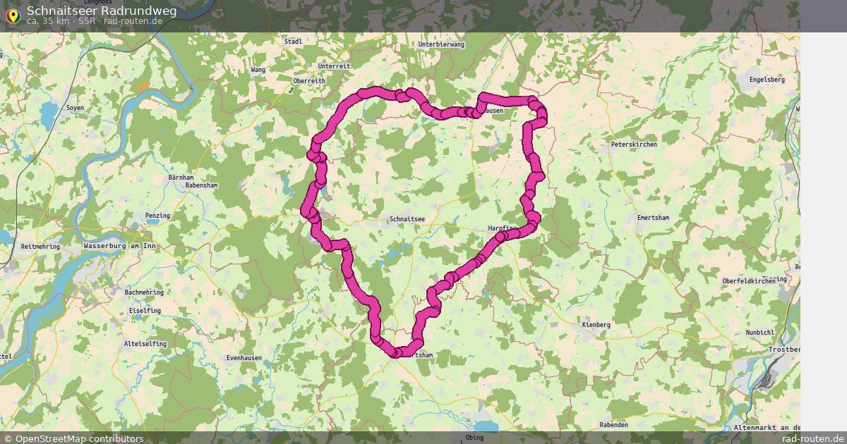 Schnaitseer Radrundweg (SSR) – Fernradroute auf Rad-Routen.de