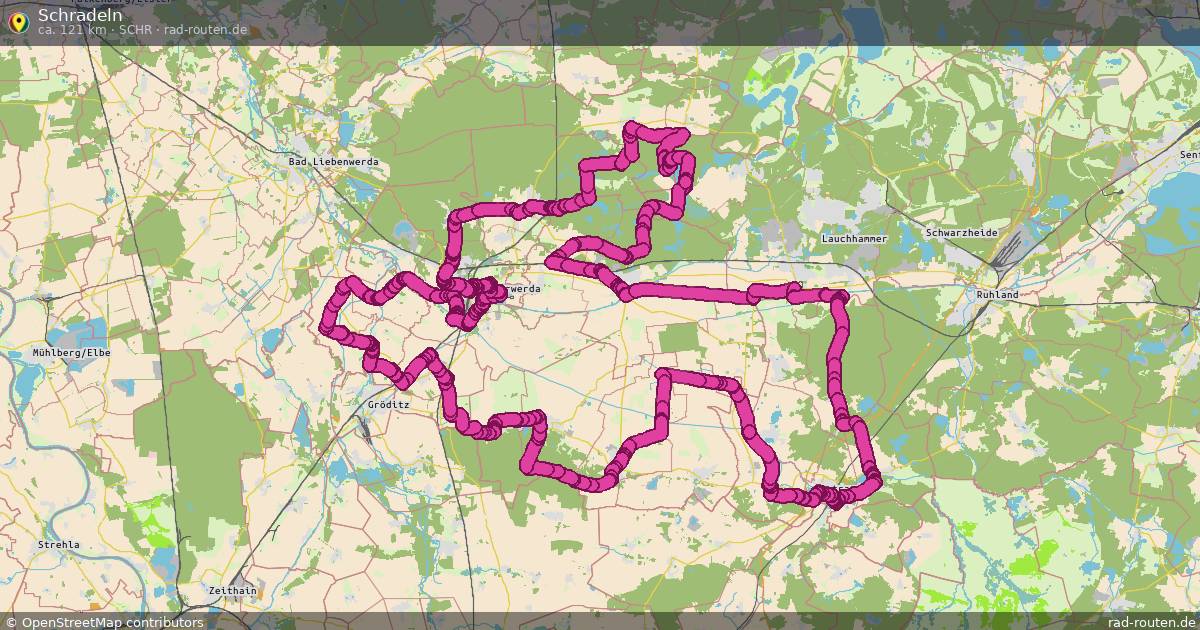 Schradeln (SCHR) – Fernradroute auf Rad-Routen.de