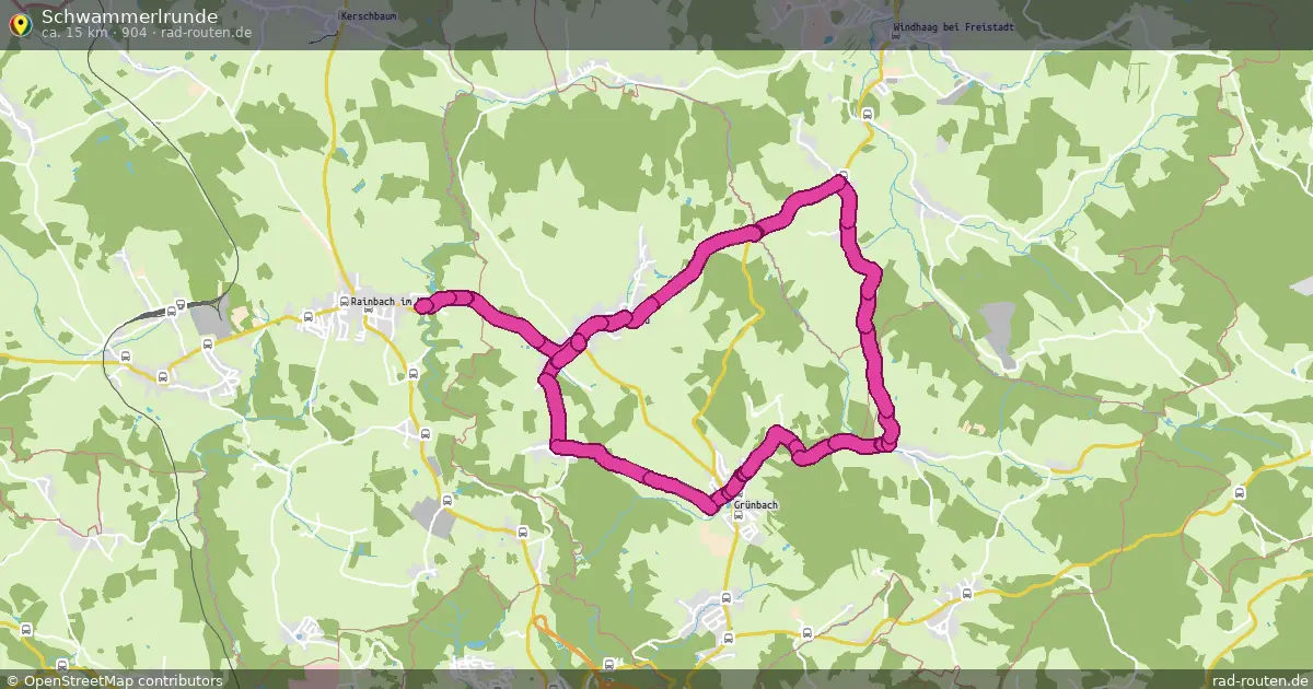 Schwammerlrunde (904) – Fernradroute auf Rad-Routen.de