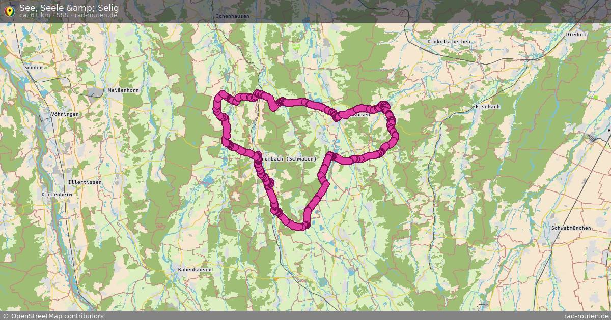 See, Seele &amp; Selig (SSS) – Fernradroute auf Rad-Routen.de