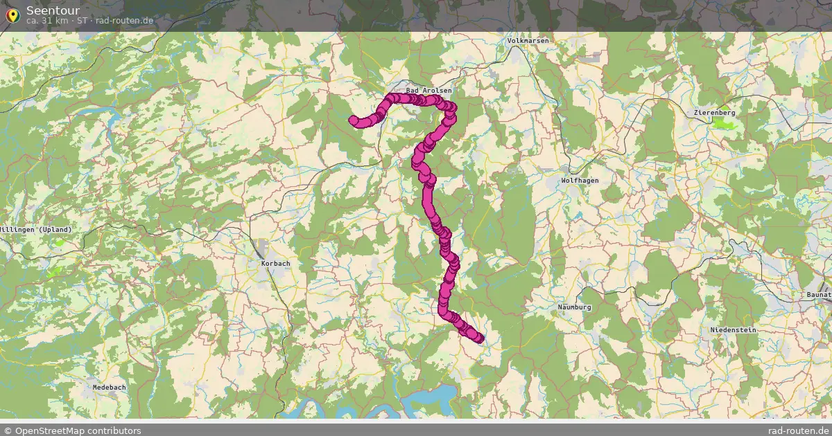 Seentour (ST) – Fernradroute auf Rad-Routen.de