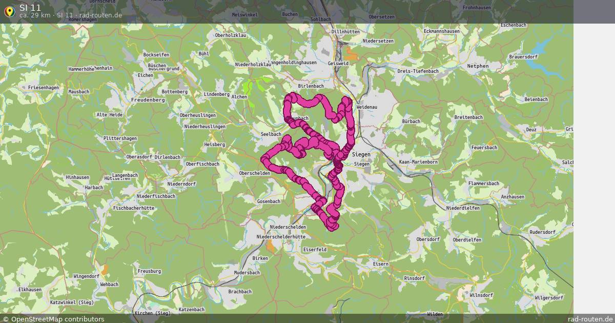 SI 11 (SI 11) – Fernradroute auf Rad-Routen.de