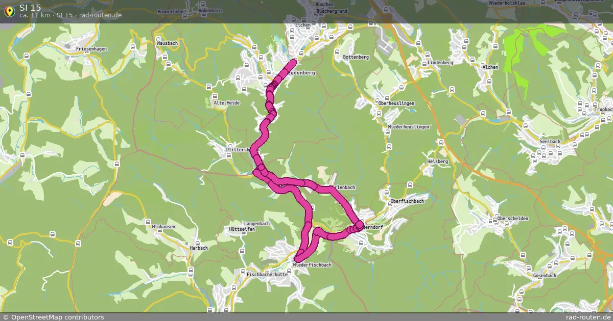 SI 15 (SI 15) – Fernradroute auf Rad-Routen.de