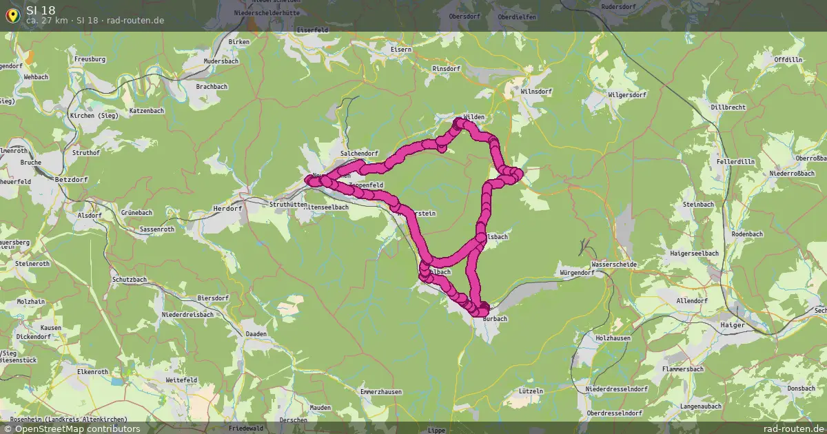 SI 18 (SI 18) – Fernradroute auf Rad-Routen.de