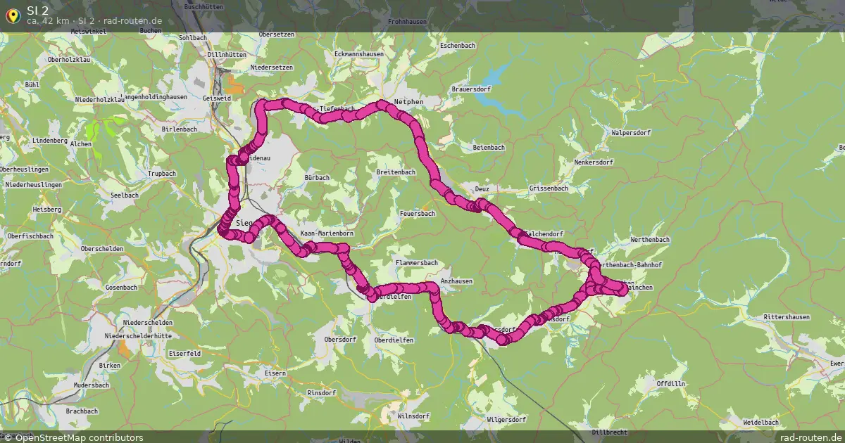 SI 2 (SI 2) – Fernradroute auf Rad-Routen.de