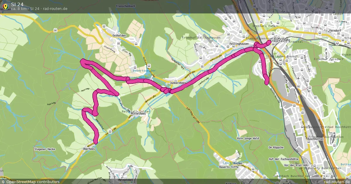 SI 24 (SI 24) – Fernradroute auf Rad-Routen.de