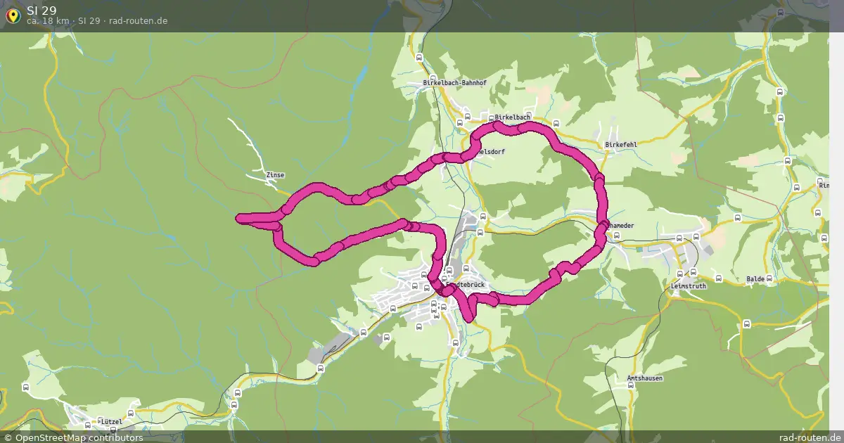 SI 29 (SI 29) – Fernradroute auf Rad-Routen.de