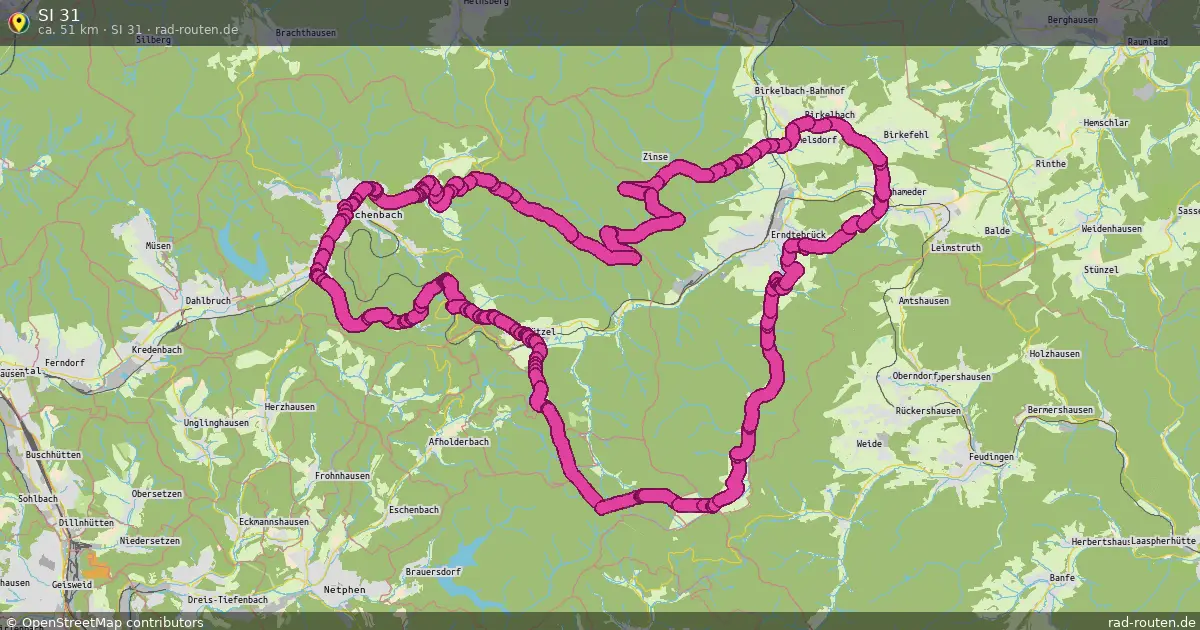 SI 31 (SI 31) – Fernradroute auf Rad-Routen.de