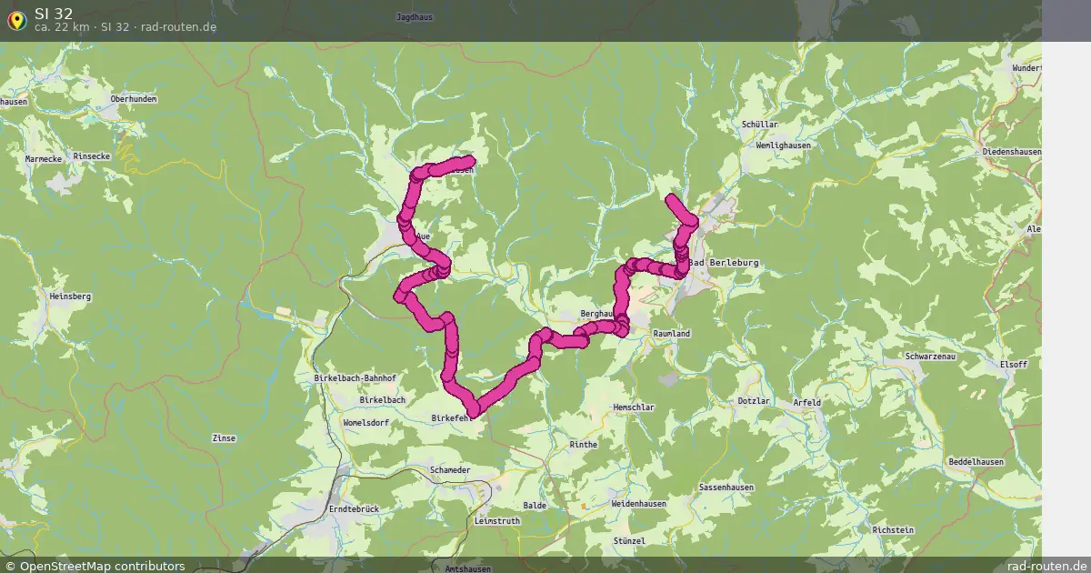 SI 32 (SI 32) – Fernradroute auf Rad-Routen.de