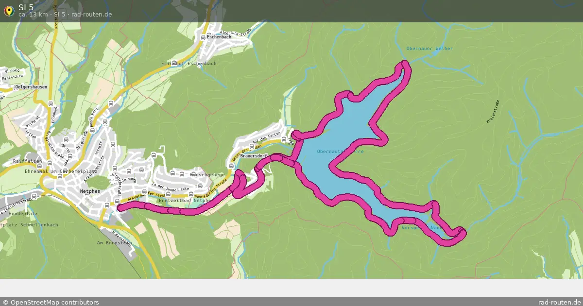 SI 5 (SI 5) – Fernradroute auf Rad-Routen.de