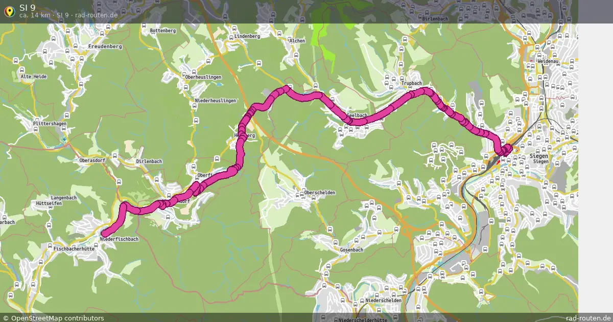 SI 9 (SI 9) – Fernradroute auf Rad-Routen.de