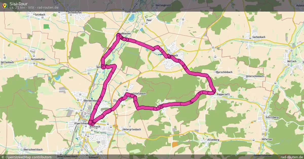 Sisi-Tour (Sisi) – Fernradroute auf Rad-Routen.de