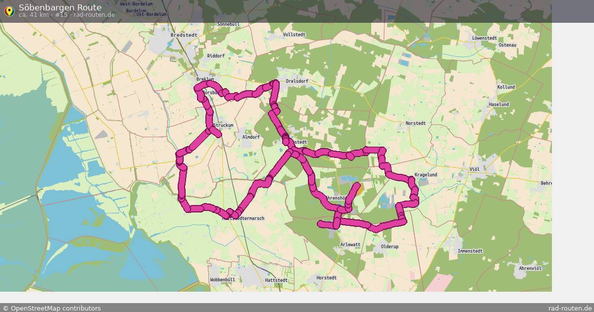 Söbenbargen Route (#15) – Fernradroute auf Rad-Routen.de