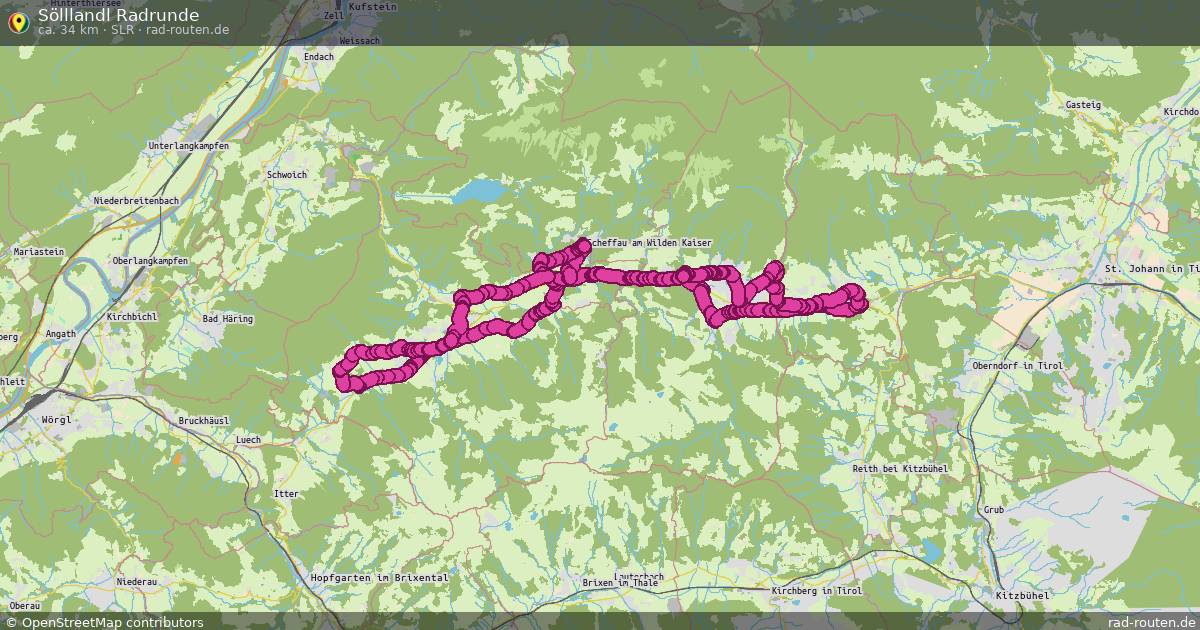 Sölllandl Radrunde (SLR) – Fernradroute auf Rad-Routen.de