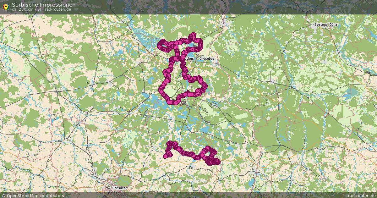 Sorbische Impressionen (SI) – Fernradroute auf Rad-Routen.de