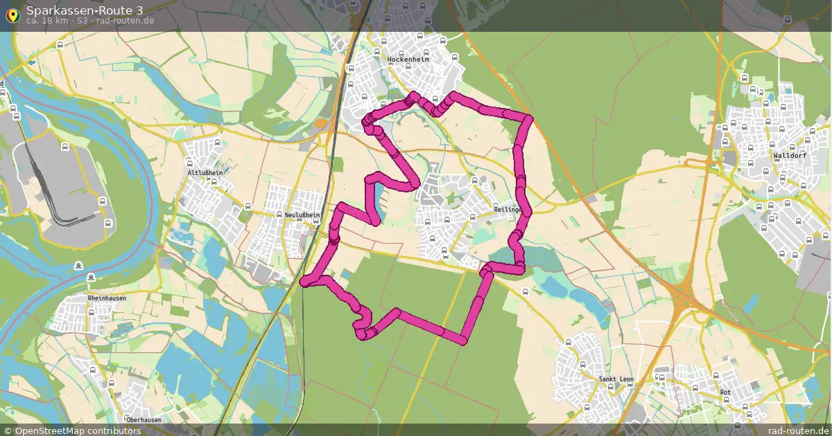 Sparkassen-Route 3 (S3) – Fernradroute auf Rad-Routen.de