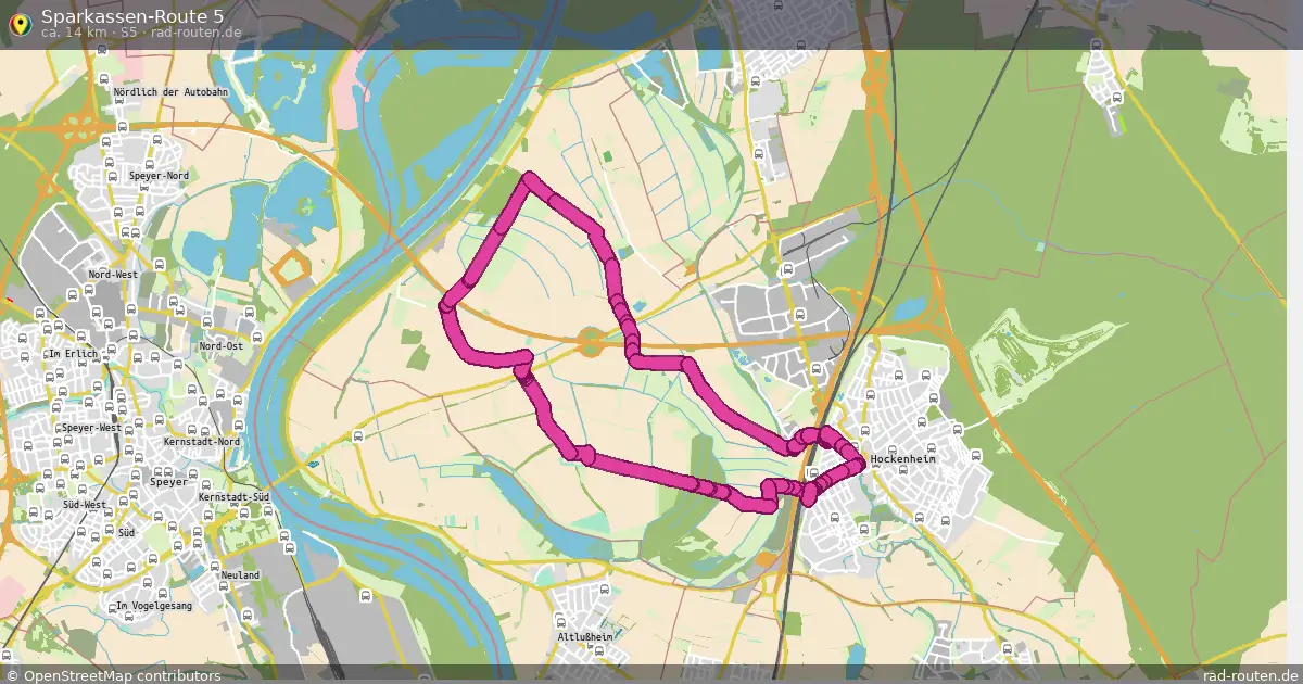 Sparkassen-Route 5 (S5) – Fernradroute auf Rad-Routen.de
