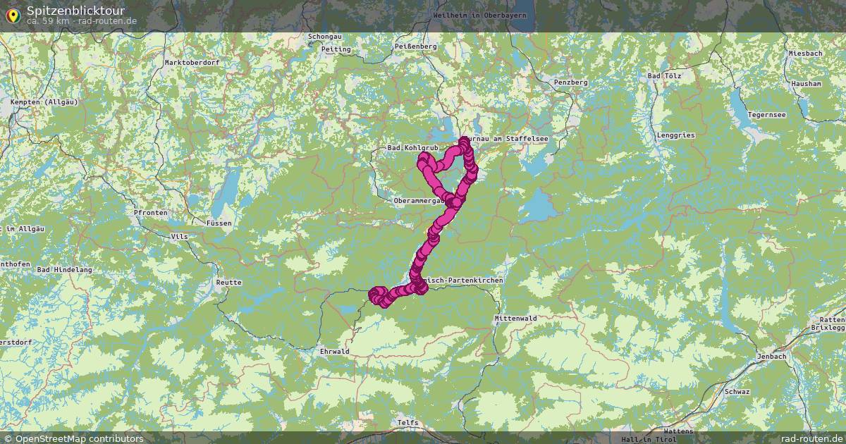Spitzenblicktour – Fernradroute auf Rad-Routen.de