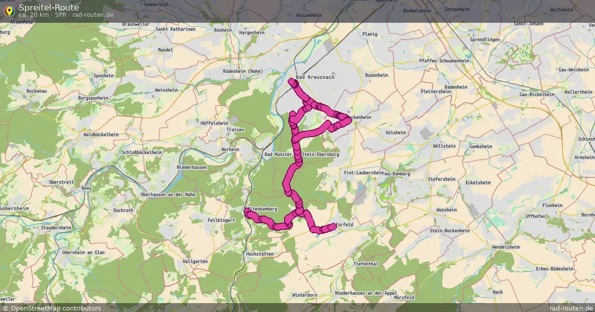 Spreitel-Route (Spr) – Fernradroute auf Rad-Routen.de