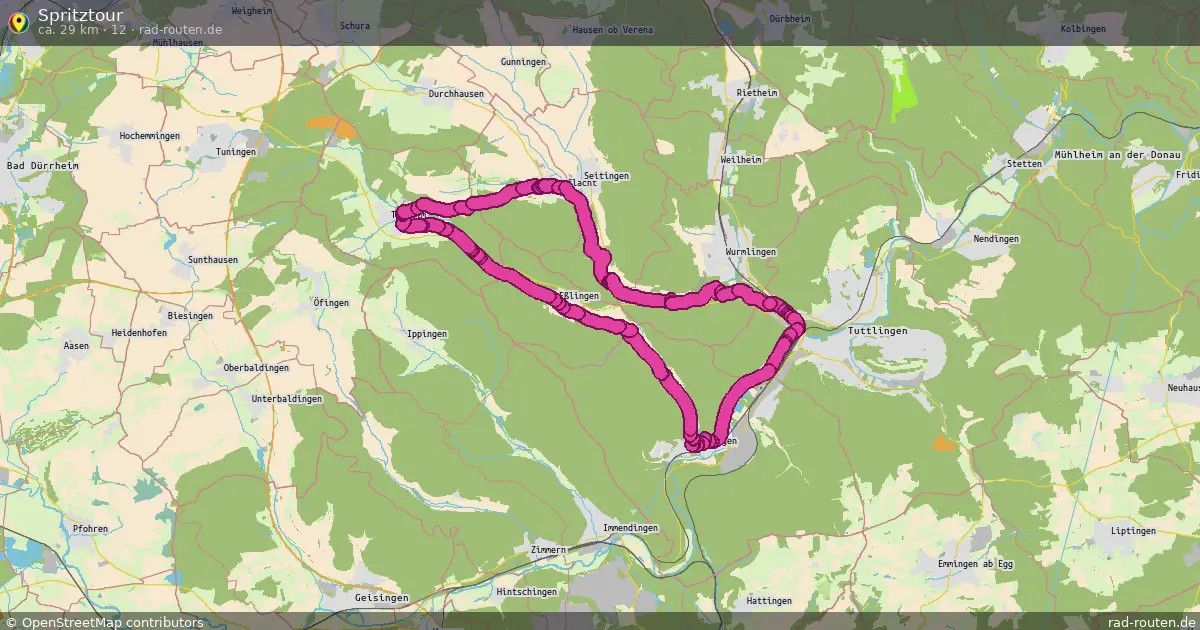 Spritztour (12) – Fernradroute auf Rad-Routen.de