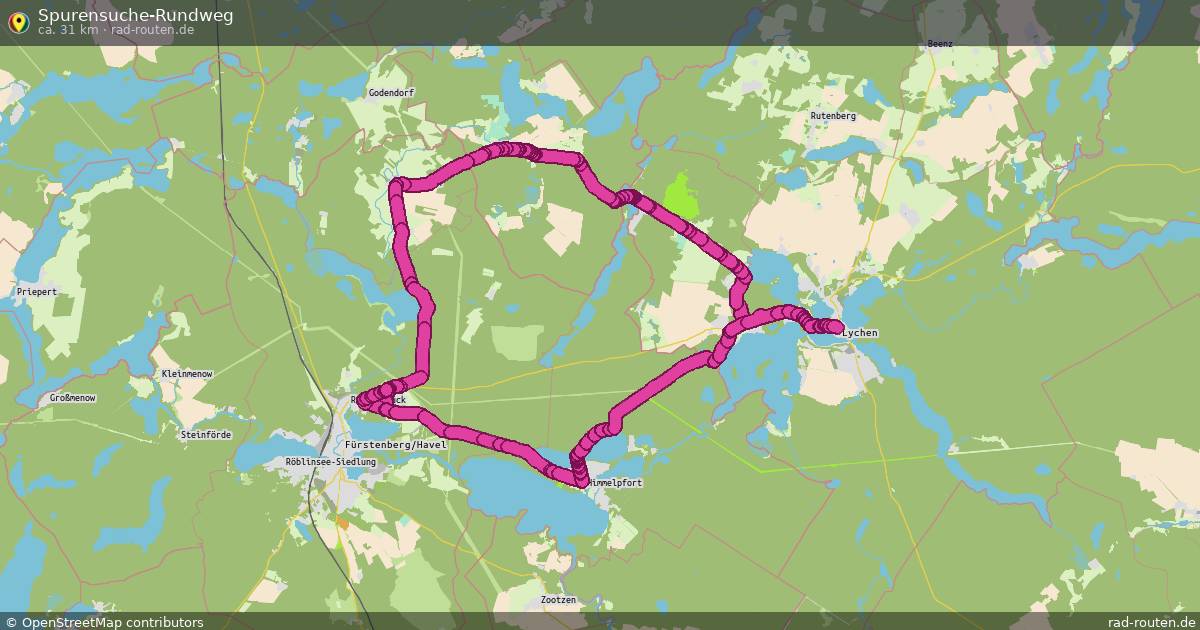 Spurensuche-Rundweg – Fernradroute auf Rad-Routen.de