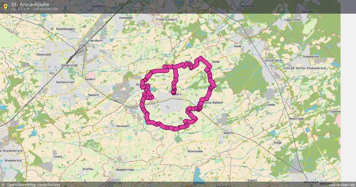 St. Anna-Route – Fernradroute auf Rad-Routen.de