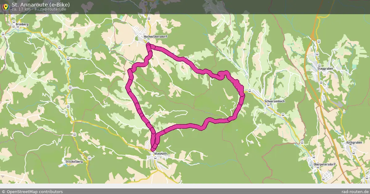 St. Annaroute (e-Bike) (7) – Fernradroute auf Rad-Routen.de