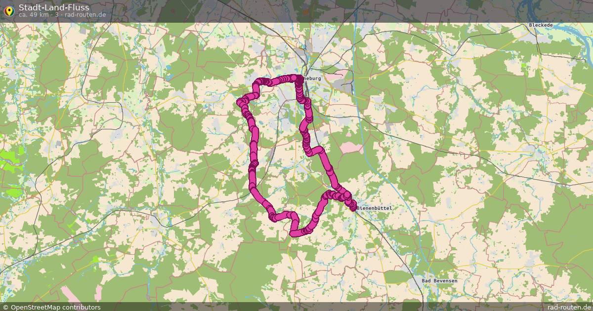 Stadt-Land-Fluss (3) – Fernradroute auf Rad-Routen.de