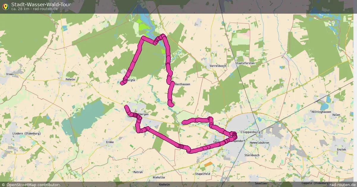 Stadt-Wasser-Wald-Tour