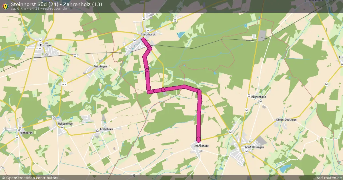 Steinhorst Süd (24) - Zahrenholz (13)