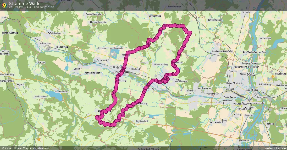 Stramme Wadel (Ai4) – Fernradroute auf Rad-Routen.de