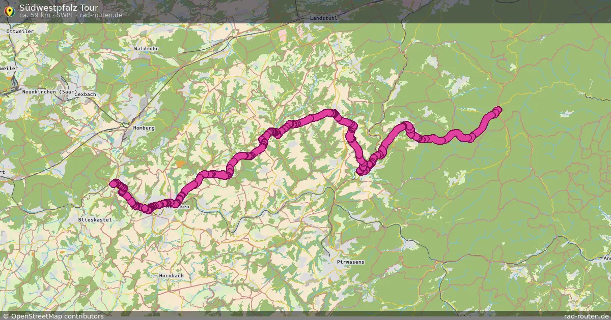 Südwestpfalz Tour