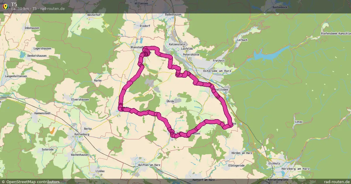 T5 (T5) – Fernradroute auf Rad-Routen.de
