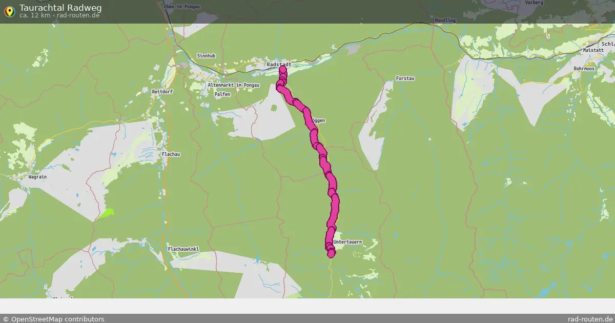 Taurachtal Radweg – Fernradroute auf Rad-Routen.de
