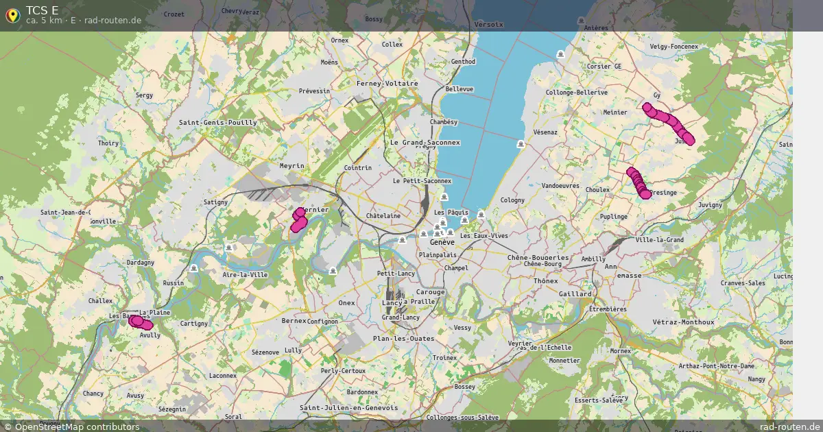 TCS E (E) – Fernradroute auf Rad-Routen.de