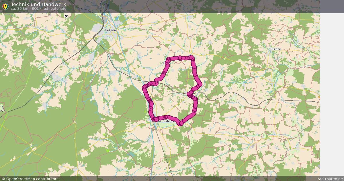 Technik und Handwerk (BO1) – Fernradroute auf Rad-Routen.de