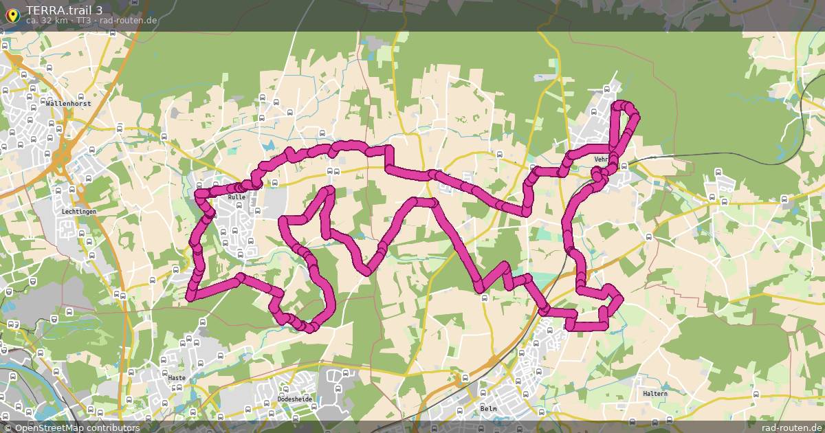 TERRA.trail 3 (TT3) – Fernradroute auf Rad-Routen.de