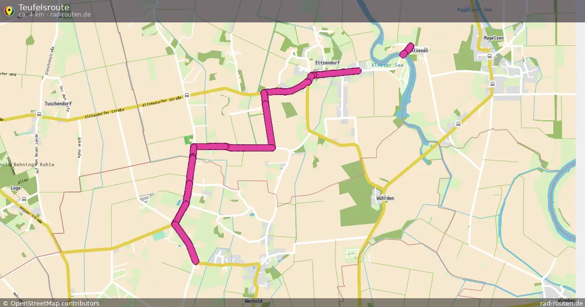 Teufelsroute – Fernradroute auf Rad-Routen.de