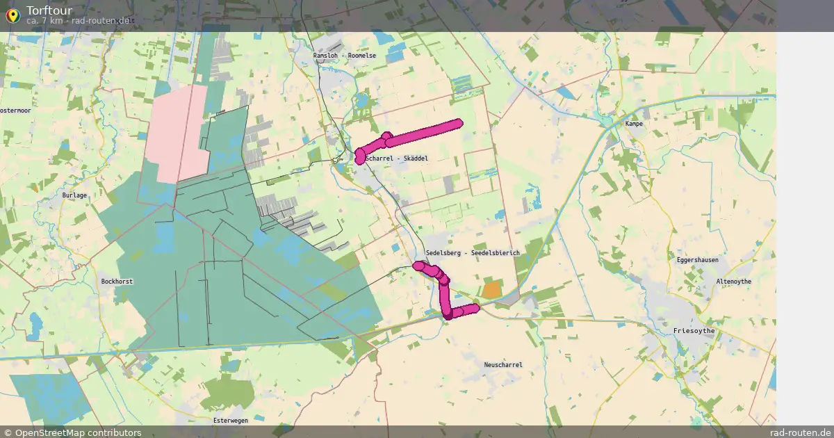 Torftour – Fernradroute auf Rad-Routen.de